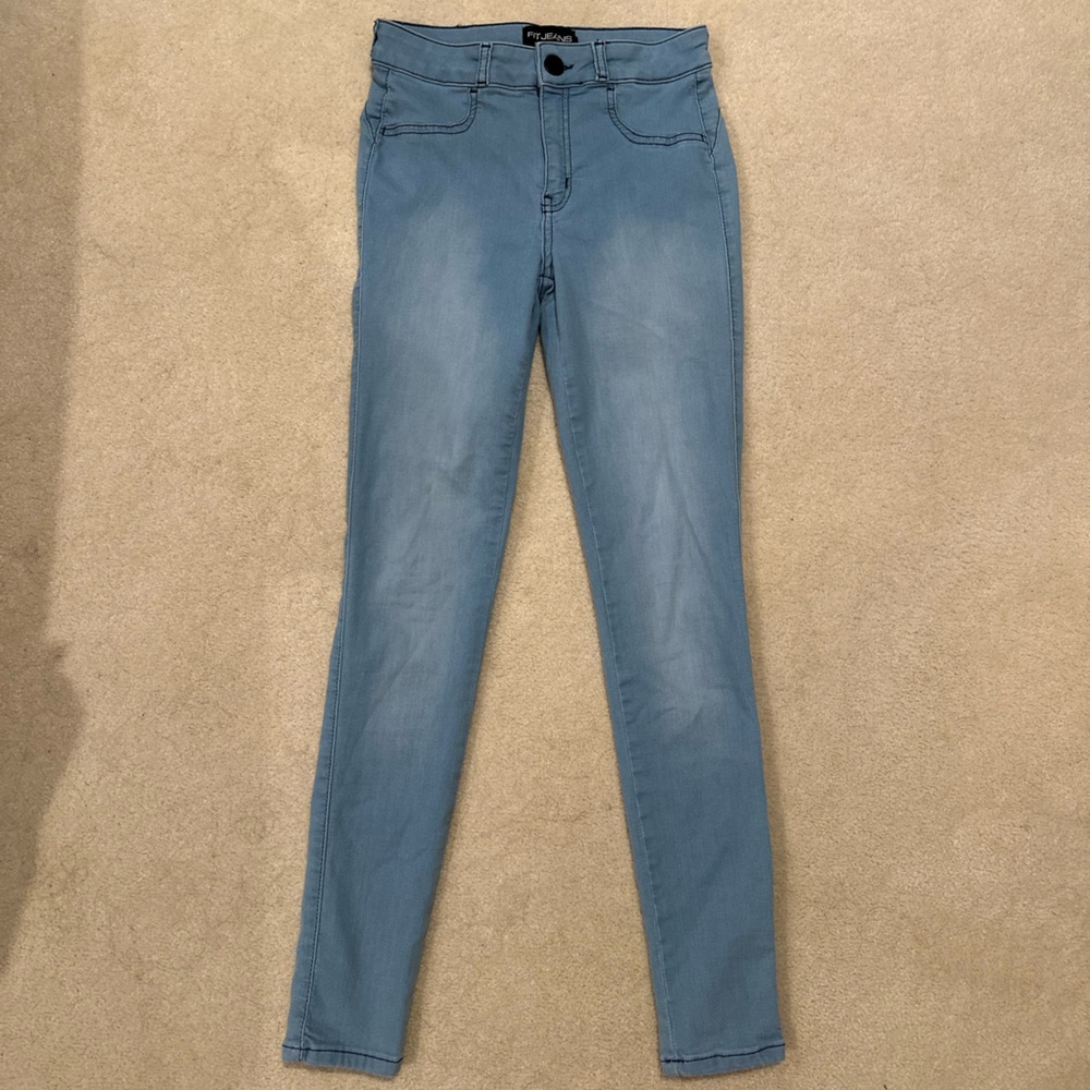 FIT Jeans light blue skinny size small